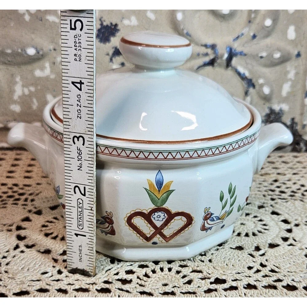 Raintree American Scenic Ceramic Individual Casserole & Lid